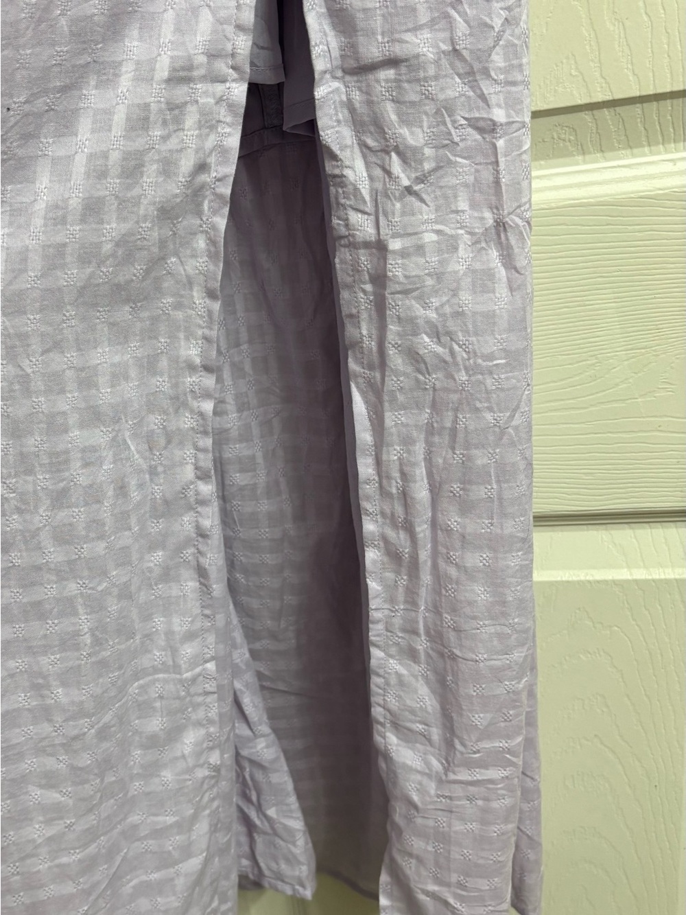 NWT Hollister Lilac Maxi Dress with Side Slit - Picture 5 of 7